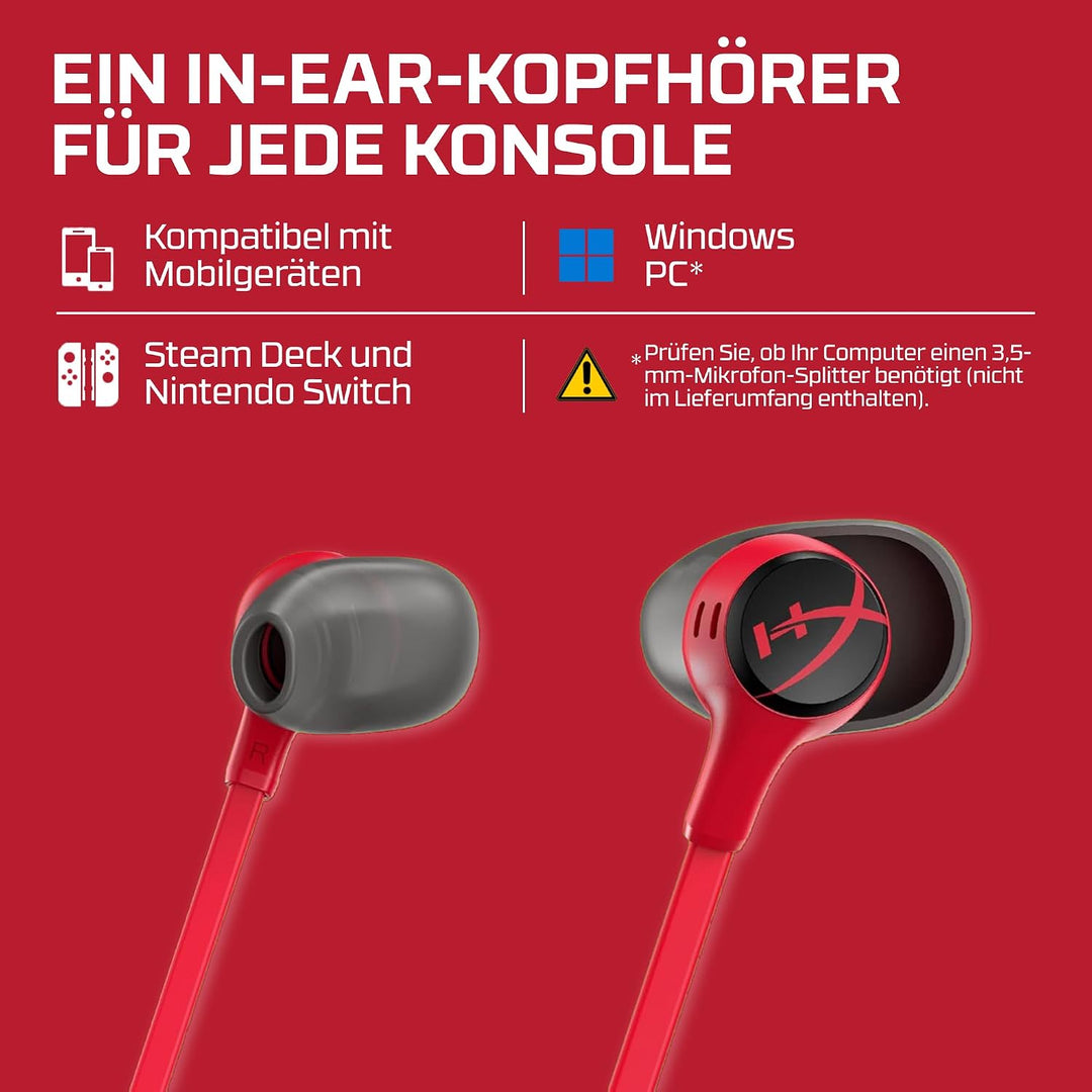 HyperX Cloud Earbuds II - Gaming Earbuds with Mic