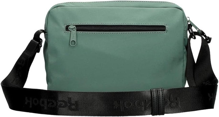 Reebok Damen Elsie Gepäck- Kuriertasche Bandolera Dos Compartimentos Grün, Bandolera Dos Compartimen