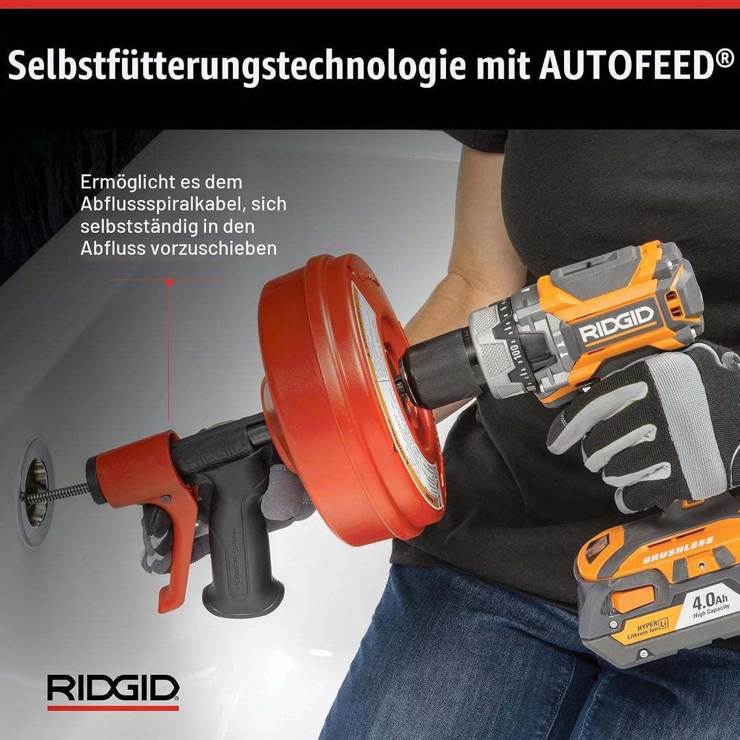 Ridgid 57043 Power Spin+ mit Autofeed