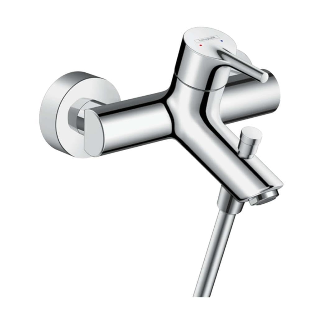 hansgrohe Aufputz Wannenarmatur Talis S für 2 Funktionen Chrom, Wanne