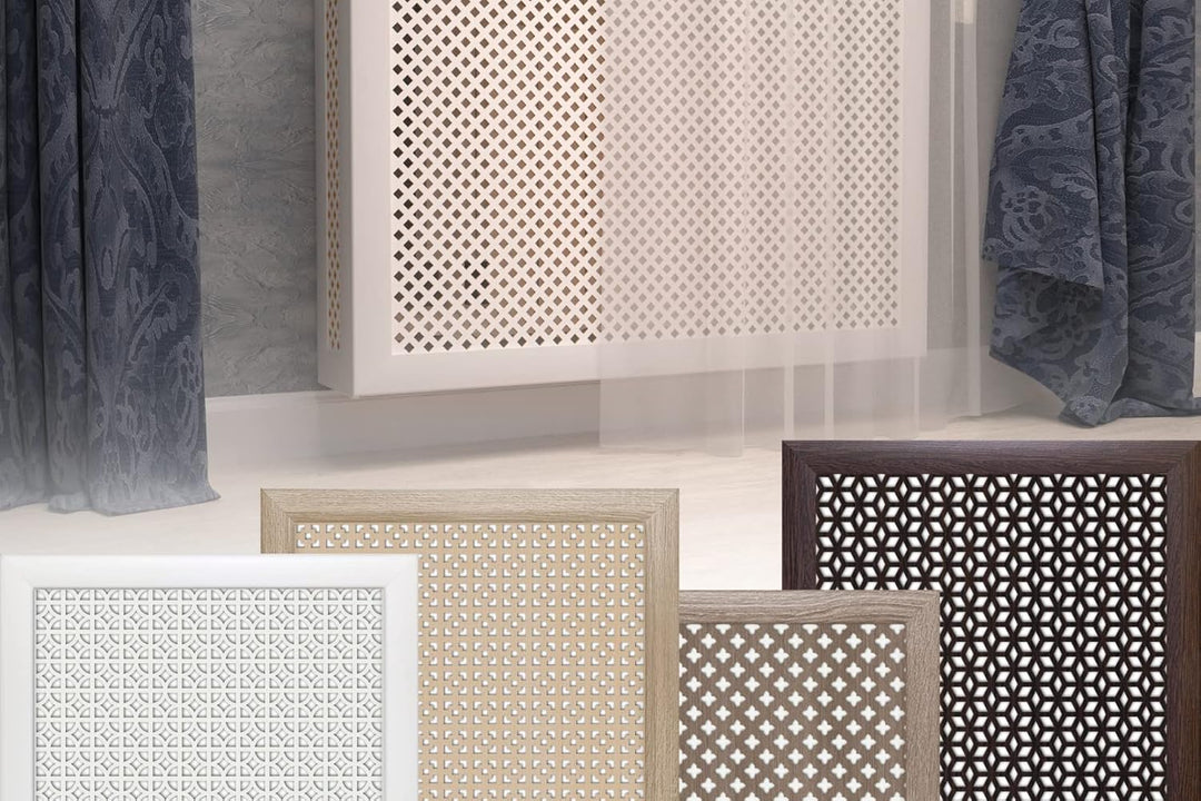 HEXIM Heizkörperverkleidung MDF & HDF - Dekorative Heizkörperabdeckungen in unterschiedlichen Grösse