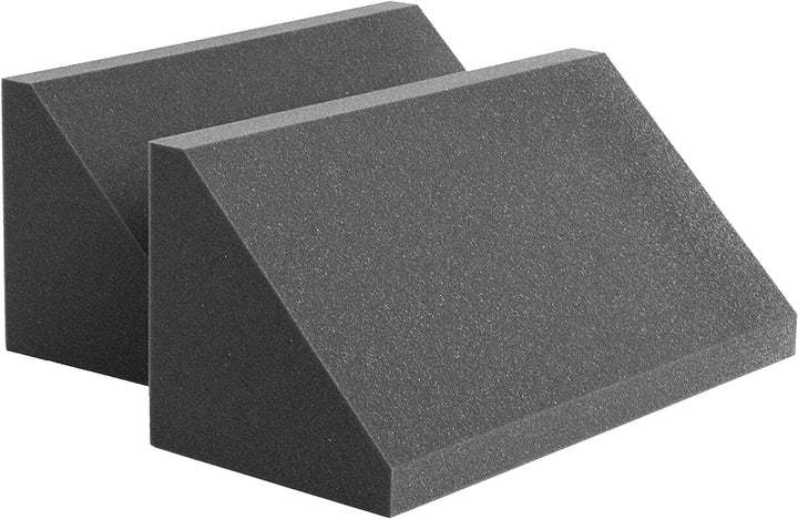 AcousPanel Bass Trap Absorber Studio Pro 2 Stücke von 59x37x26cm Anthrazitgrau Unkomprimiert