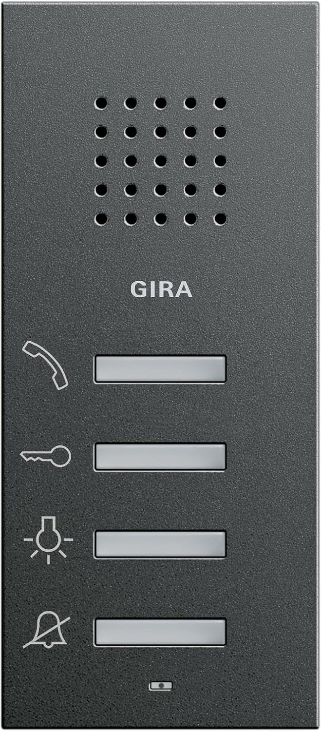Gira 125028 Wohnungsstation AP System 55 anthrazit