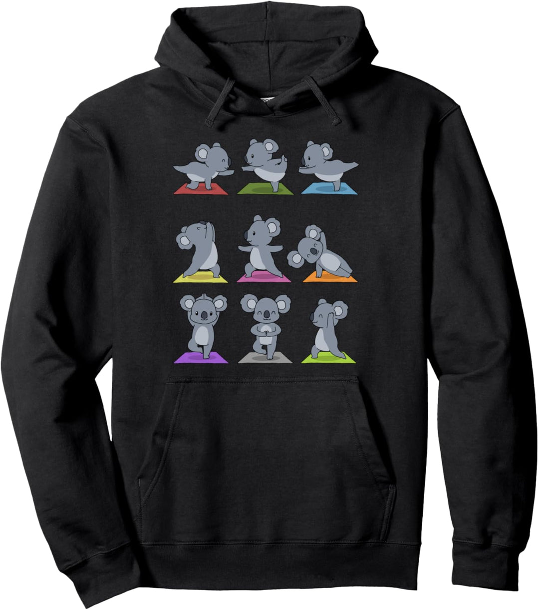 Koala Yoga Pullover Hoodie