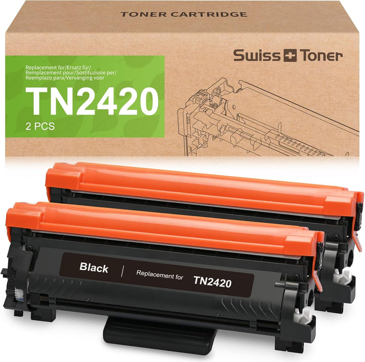 swiss toner TN2420 Tonerkartuschen Kompatibel für TN2420 Toner Brother TN2410 für Toner Brother MFC