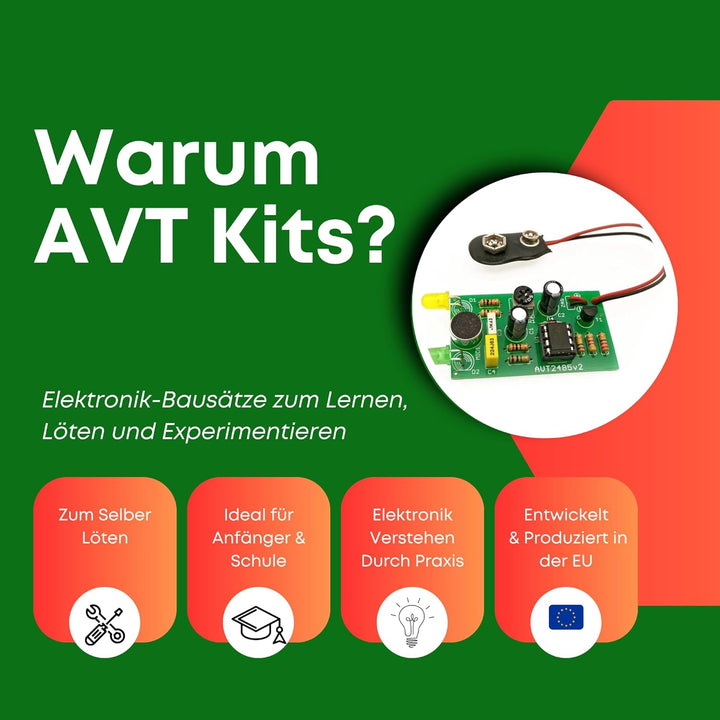 AVT3200 KIT DIY Universal-Zeitschaltuhr 0-99min, DIY Timer, Elektronik Bausatz, Elektronischer Timer