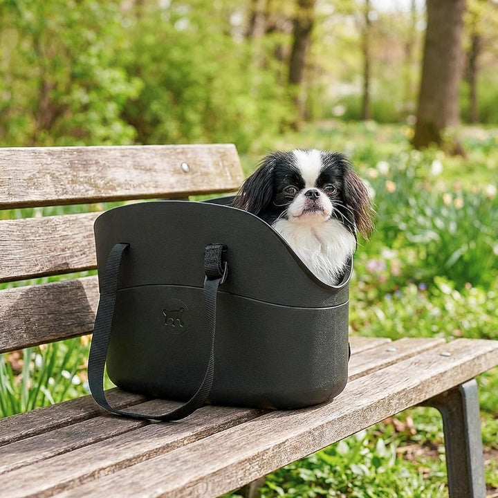 Ferplast Hundetragetasche für kleine Hunde und Katzen WITH-ME SMALL, Transporttasche für Haustiere,