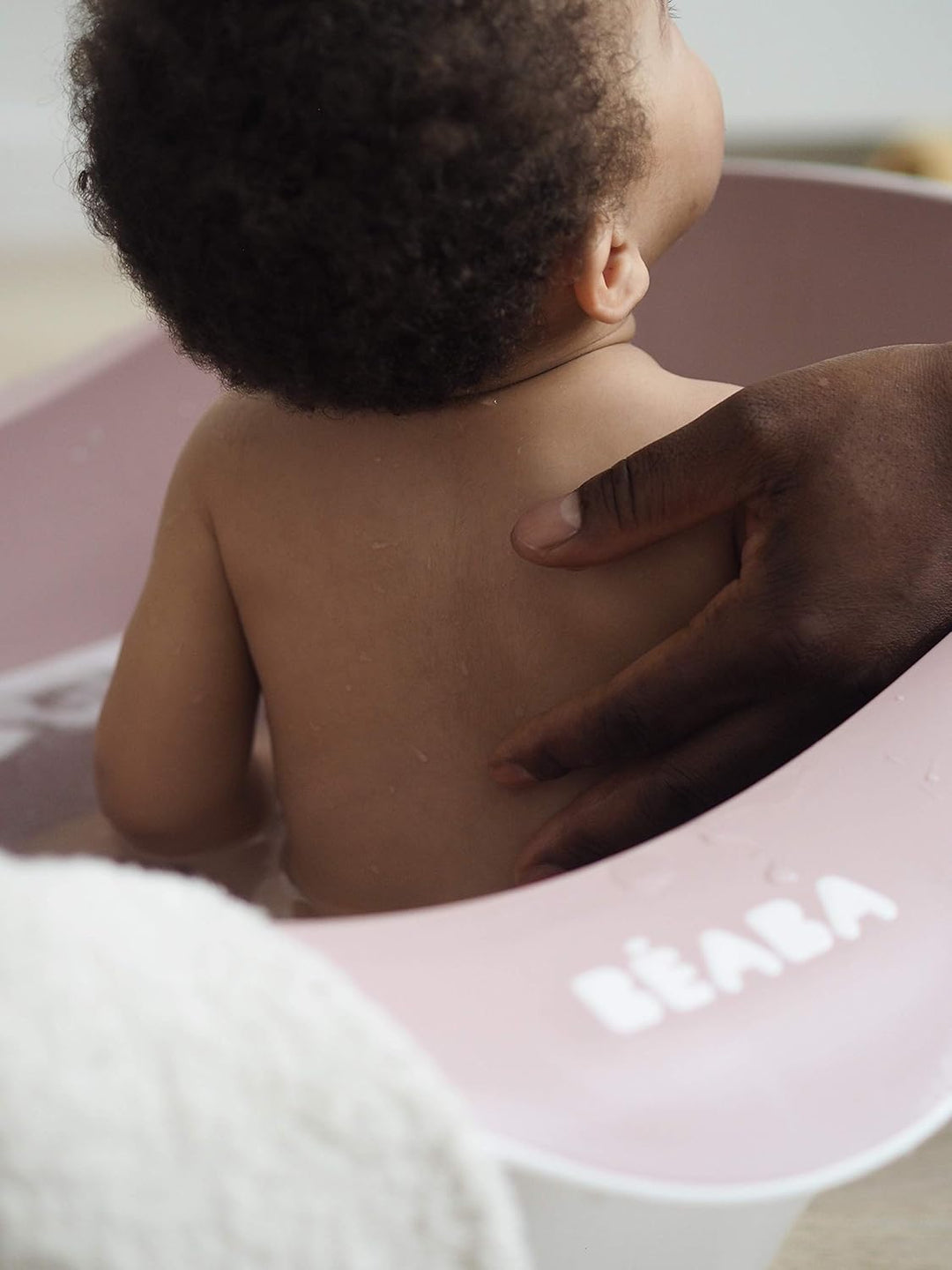 BÉABA - Babywanne - Rutschsicher und Komfortabel - Ergonomisch und Vielseitig - Weiches und Sanftes