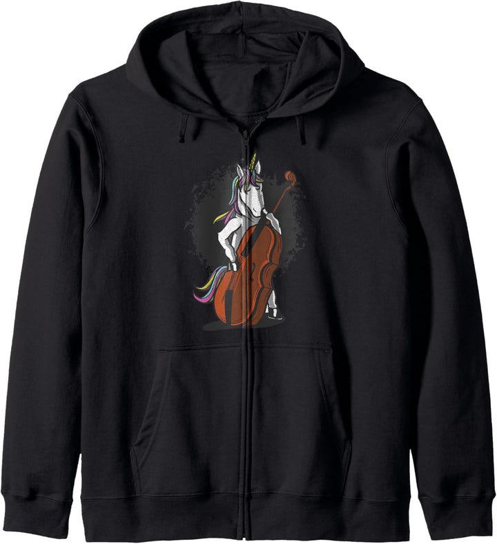 Einhorn-Geschenk für Musiker Kapuzenjacke
