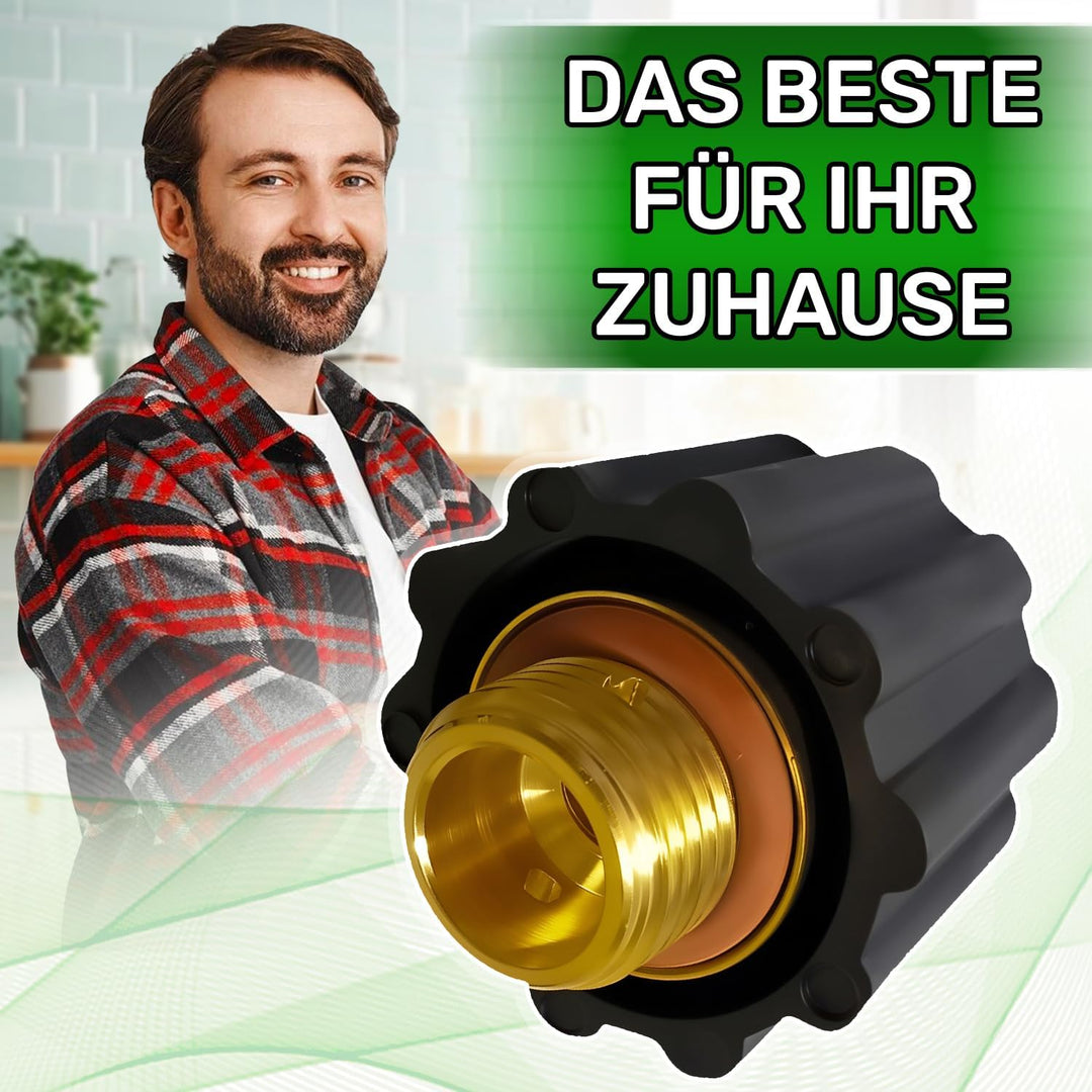 Ventil für Polti Vaporetto oder für Polti Vaporella - Einstellung 4,5 Bar - Aussengewinde von 1/2" V
