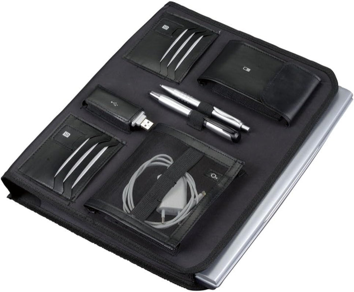 Alumaxx Pilotenkoffer Discovery, Trolley aus Aluminium, Rollkoffer schwarz, Businesstrolley, Aktenko