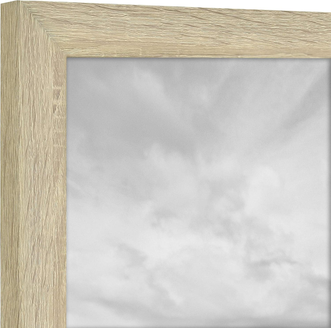 MCS Studio Galerie-Rahmen, natürliche Holzmaserung, 20,3 x 25,4 cm, 4 Stück Natürliche Holzmaserung