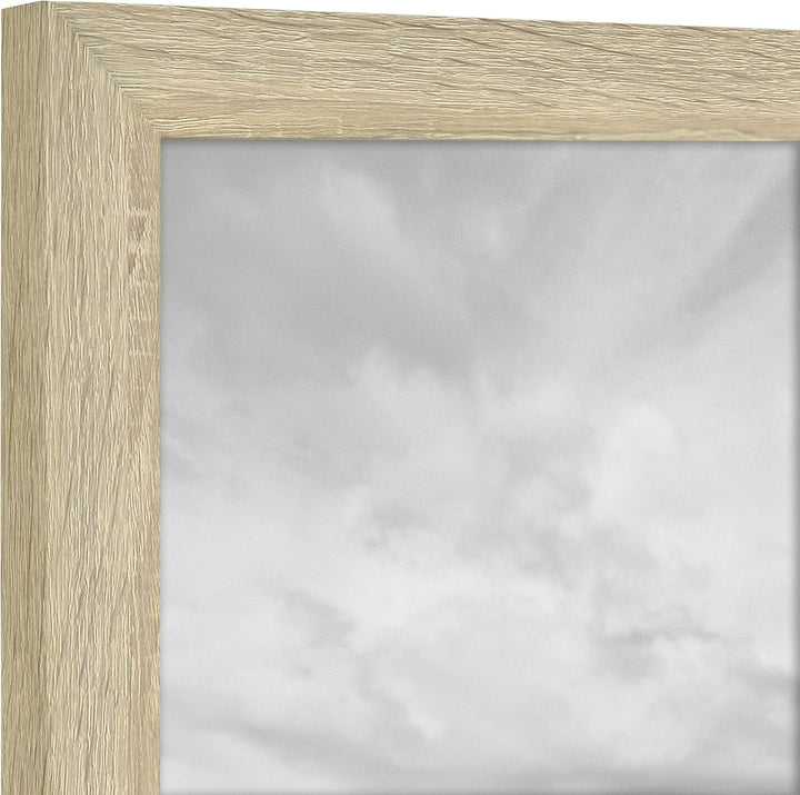 MCS Studio Galerie-Rahmen, natürliche Holzmaserung, 20,3 x 25,4 cm, 4 Stück Natürliche Holzmaserung