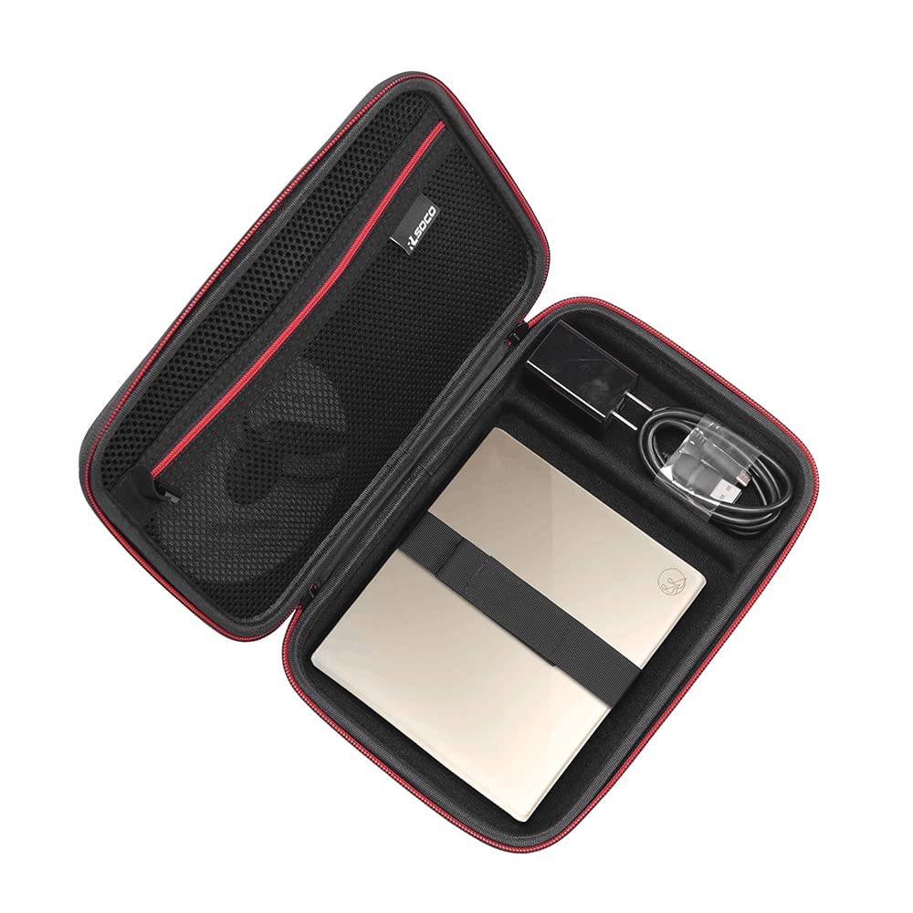 RLSOCO Tasche für externes CD/DVD-Laufwerk Brenner Reader Writer Player (Passend für Reader bis zu 1