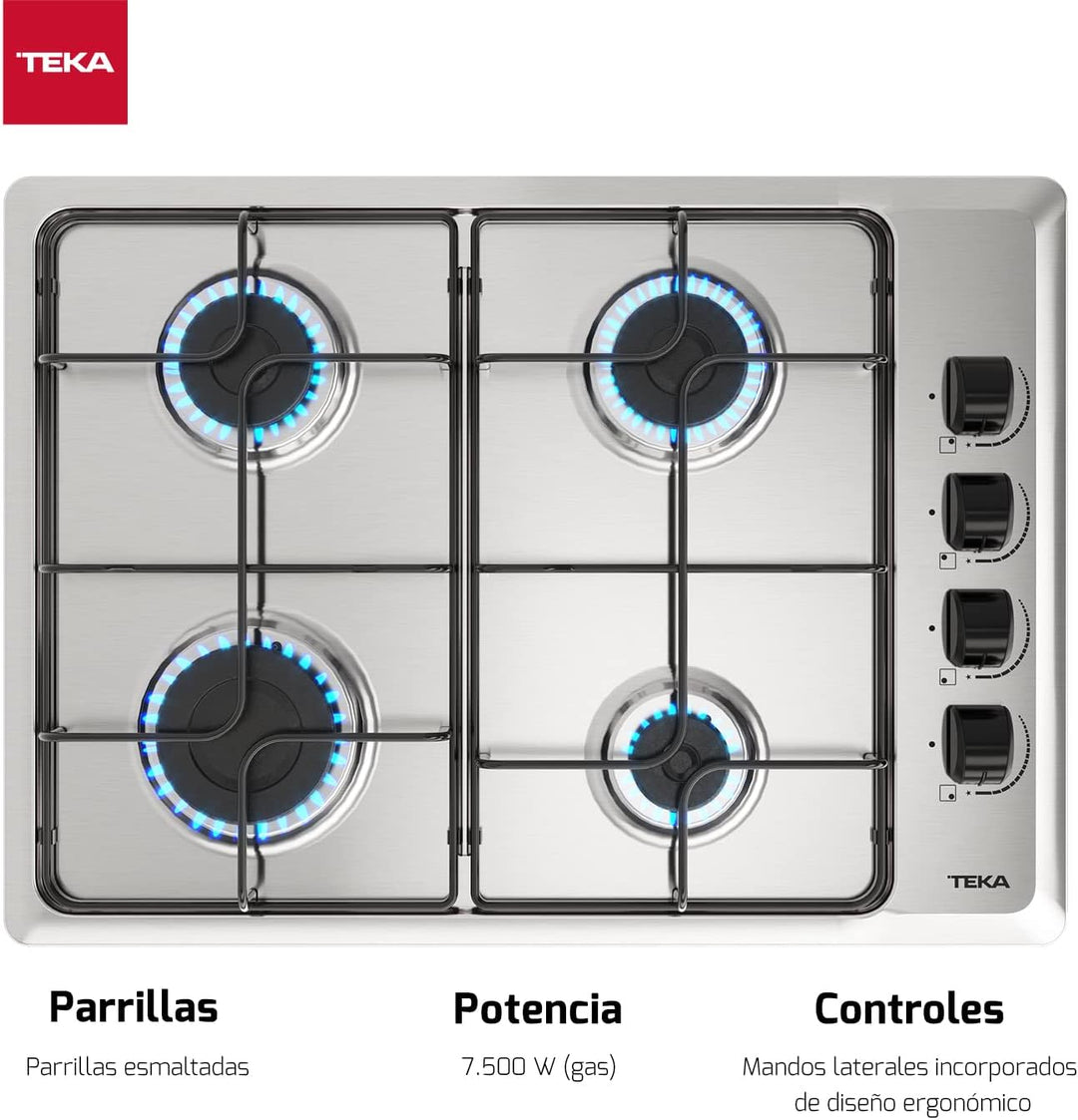 Gasplatte TEKA HLX 540 natur 4f
