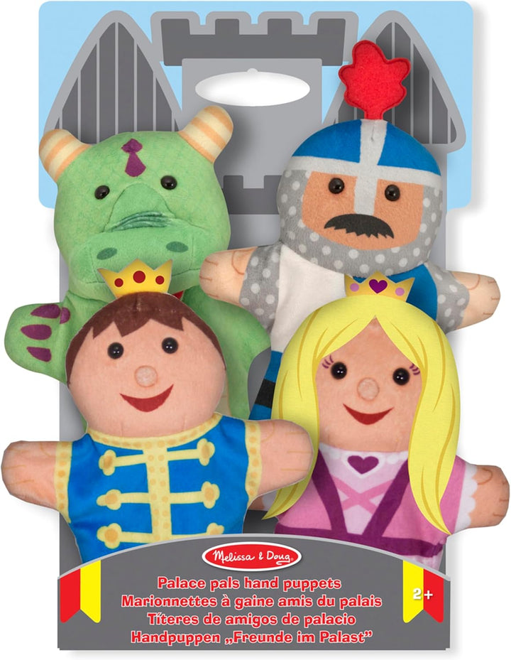 Melissa & Doug Palace Pals Hand Puppets | Puppets & Theaters | Soft Toy | 2+ | Gift for Boy or Girl,