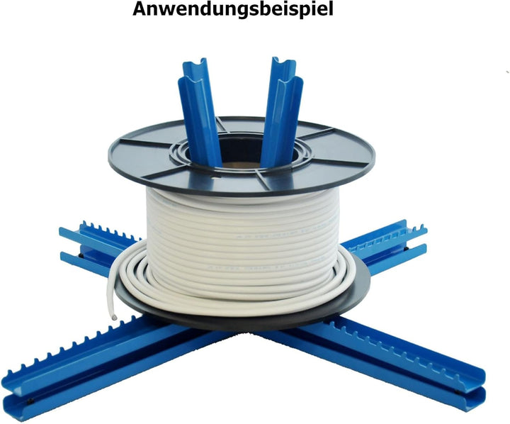 A.S.Sat 90035 universeller Kabelabroller für Kabelspulen oder loses Kabel