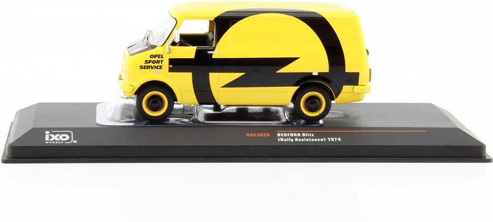 Ixo RAC382X Miniaturauto aus der Kollektion, Yellow/Black, 1:43