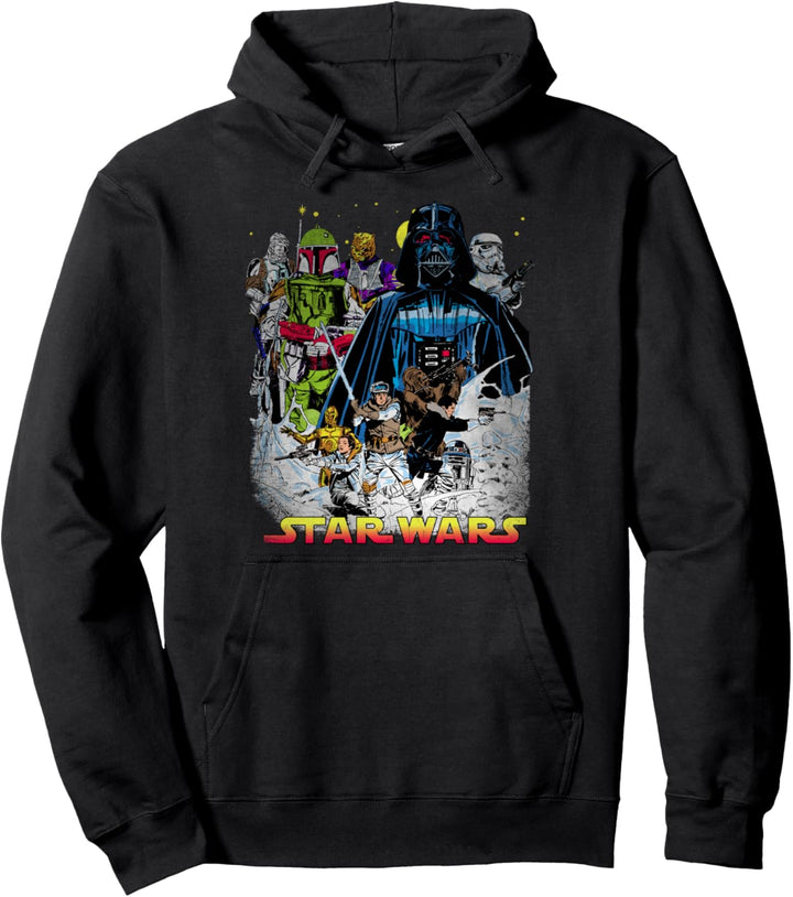 Star Wars Vintage Action Poster Pullover Hoodie