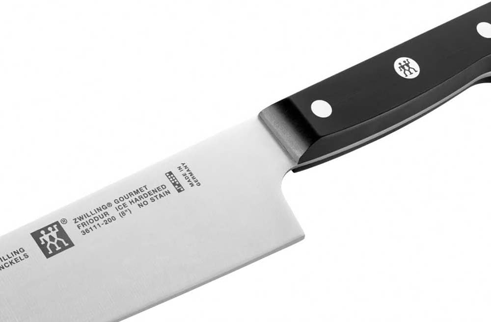 ZWILLING Gourmet Messer-Set, 2-teilig (Spick/Garniermesser 10 cm, Kochmesser 20cm), Rostfreier Spezi