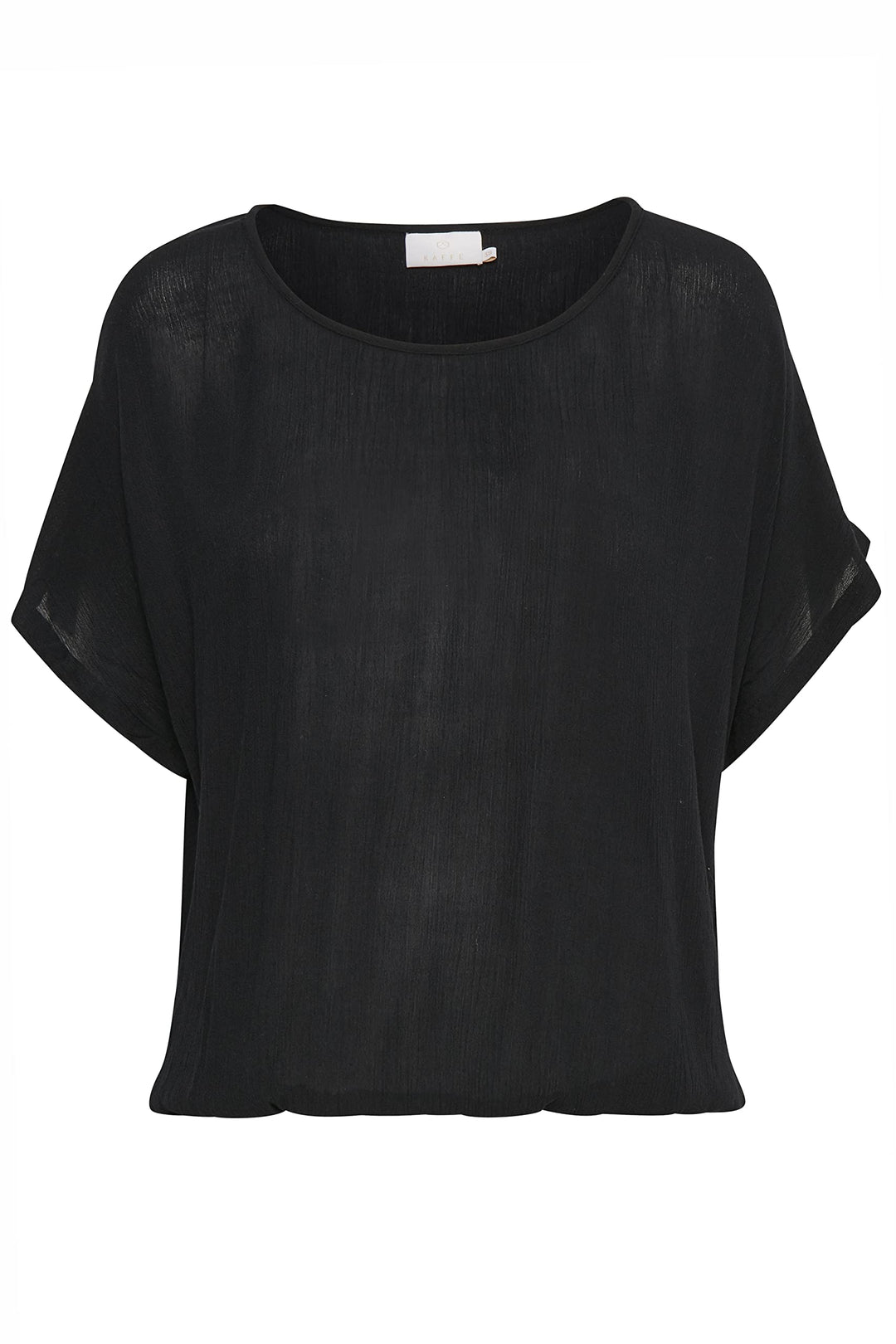 KAFFE Damen Bluse ärmellos KAamber KAamber Stanley Kurzarm 38 Black Deep, 38 Black Deep