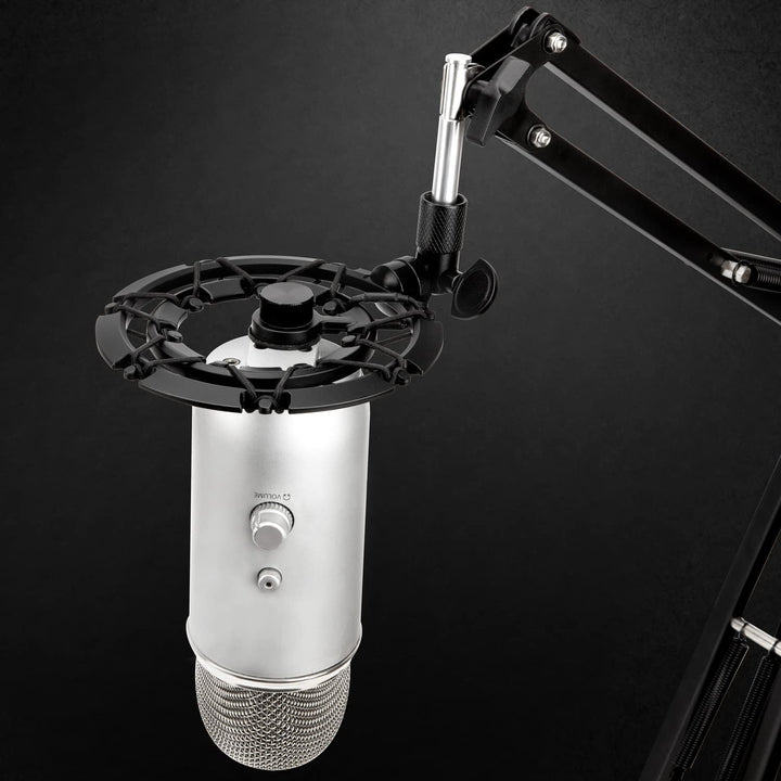 Shock Mount für Blue Yeti und Yeti Pro, Mikrofonspinne Reduziert Vibration und Verbessert die Aufnah