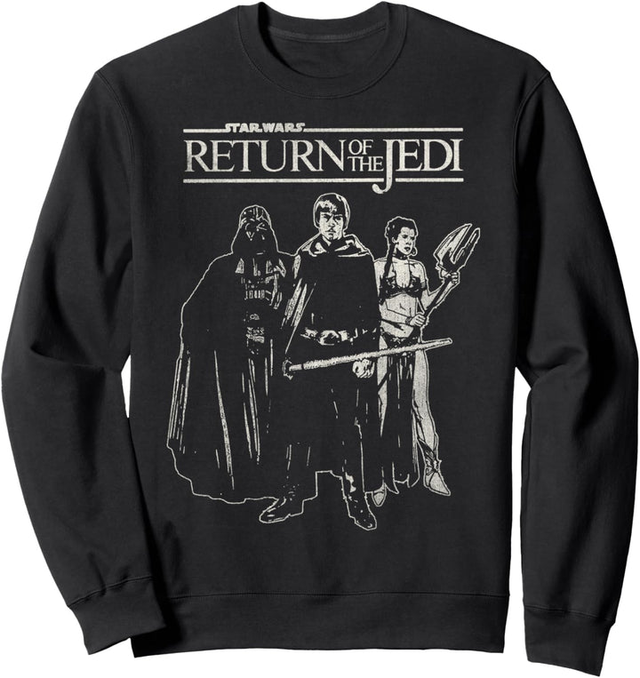 Star Wars The Return Group Poster Sweatshirt