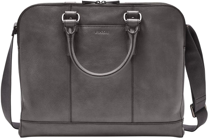 FOSSIL Dillon Pilot Bag Lead Gray