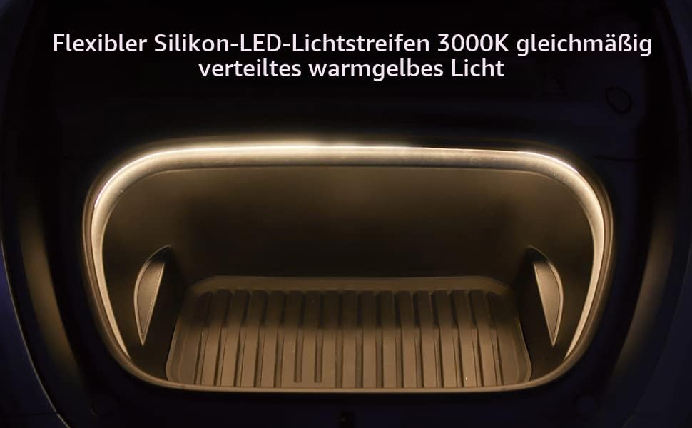SL Elements Tesla Model 3 LED Light Strip Frunk Zubehör-Beleuchtung Ambiente