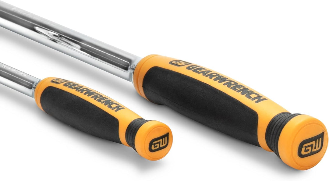 GearWrench 81204P Cushion Grip Flex Handle Ratsche 2 x flexibler Kopfkissengriff, 2 x flexibler Kopf
