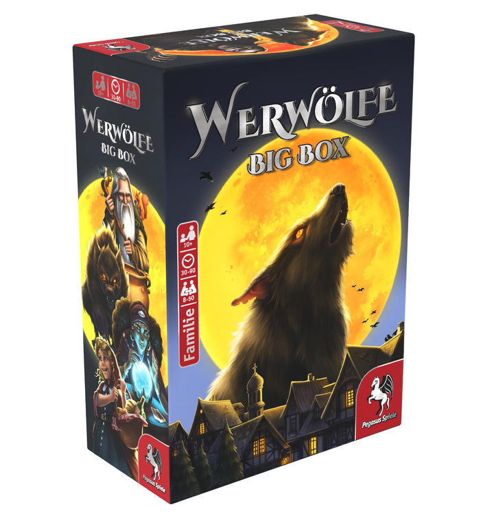 Werwölfe Big Box, 13 cm x 6.5 cm x 18.5 cm, Schwarz