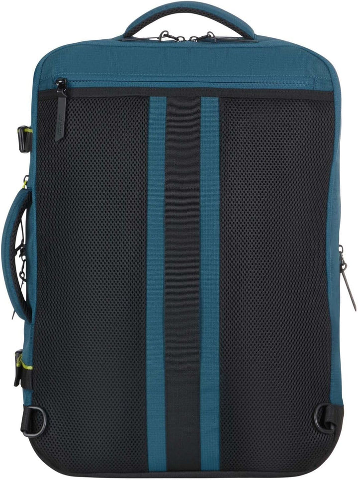 American Tourister Take2Cabin - Erweiterbarer Reiserucksack 17,3 Zoll, 55 cm, 42,5/48,5 l, Blau (Har