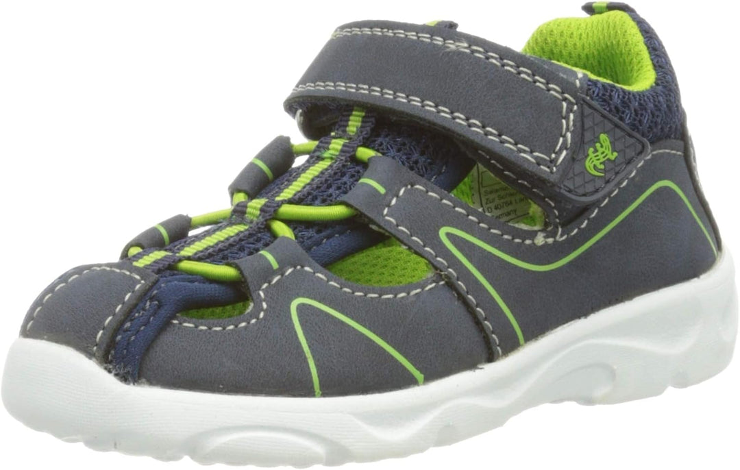 Lurchi Jungen Bort Sandale 25 EU Navy Green, 25 EU Navy Green