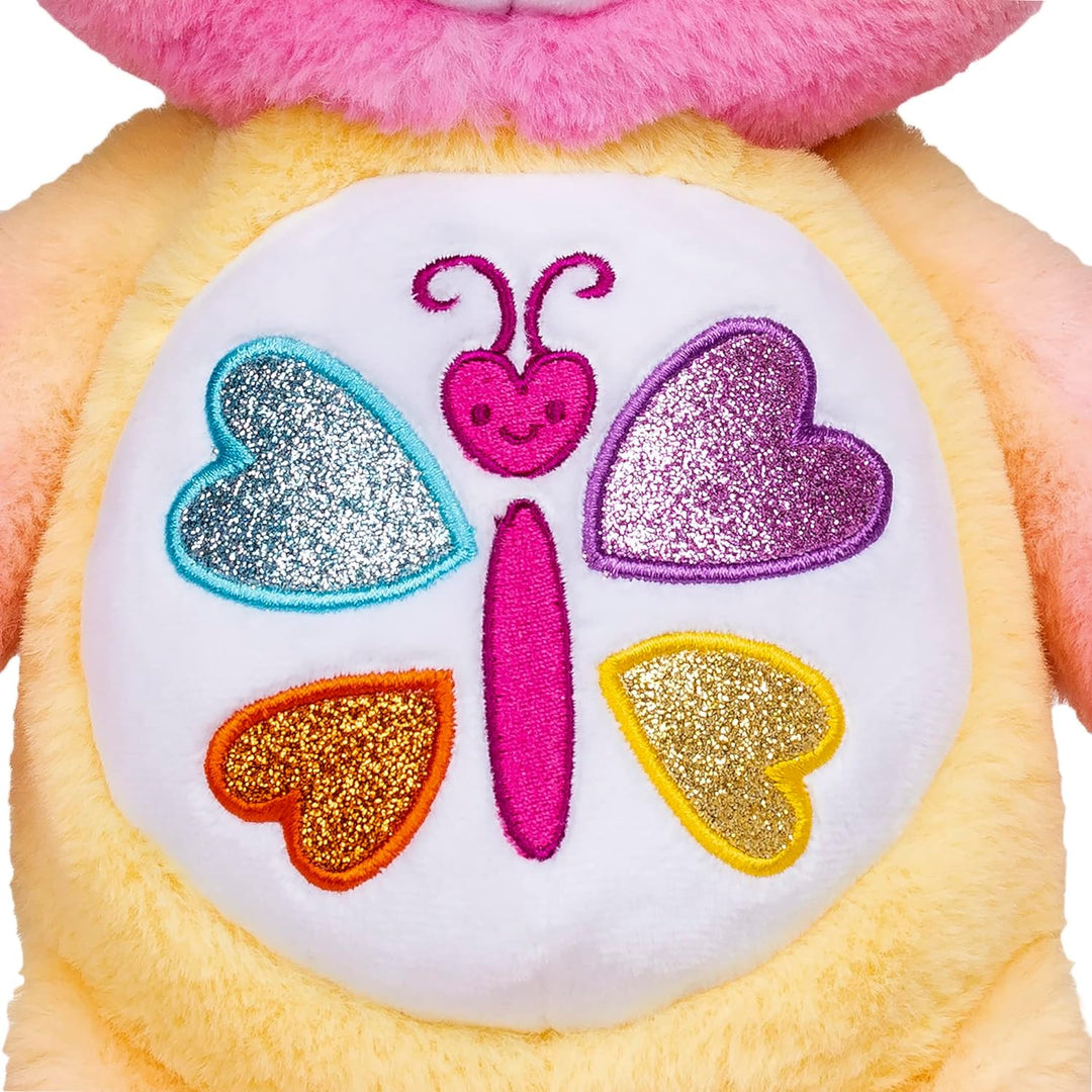 Care Bears | Beruhigender Herzbär (parfümiert) 35 cm mittelgrosser Plüsch | niedliches Spielzeug zum