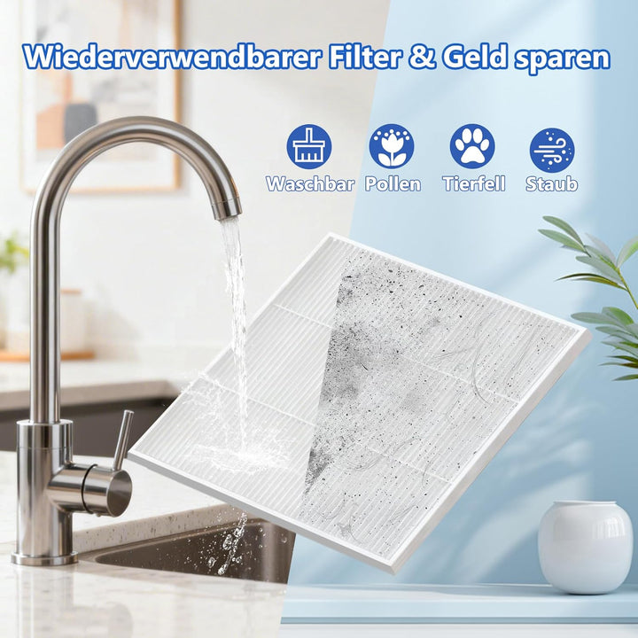 Luftentfeuchter Elektrisch 2800ml, 28dB Leiser Energiesparender Raumentfeuchter mit Filter, für Kell