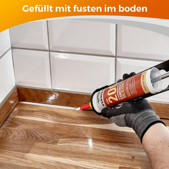 32 Stück Edelstahl Dichtungsdüse, Universal Integrierte Gummidüse Werkzeug Kit,Silikon Spitzen Kartu
