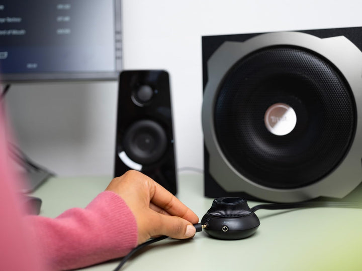 Trust Tytan 2.1 Speaker Set - PC luidspreker met subwoofer, 120 Watt, zwart