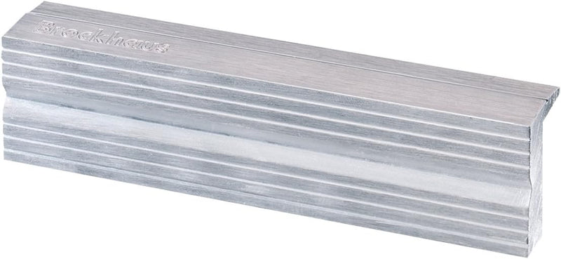 Heuer 110140 Schraubstockbacken/Schutzbacken (rechtwinkelig, planparallel, integrierte Spezialmagnet