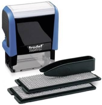 trodat® Stempel-Set Printy 4912 Typo - max. 4 Zeilen, 47 x 18 mm, zum Selbersetzen