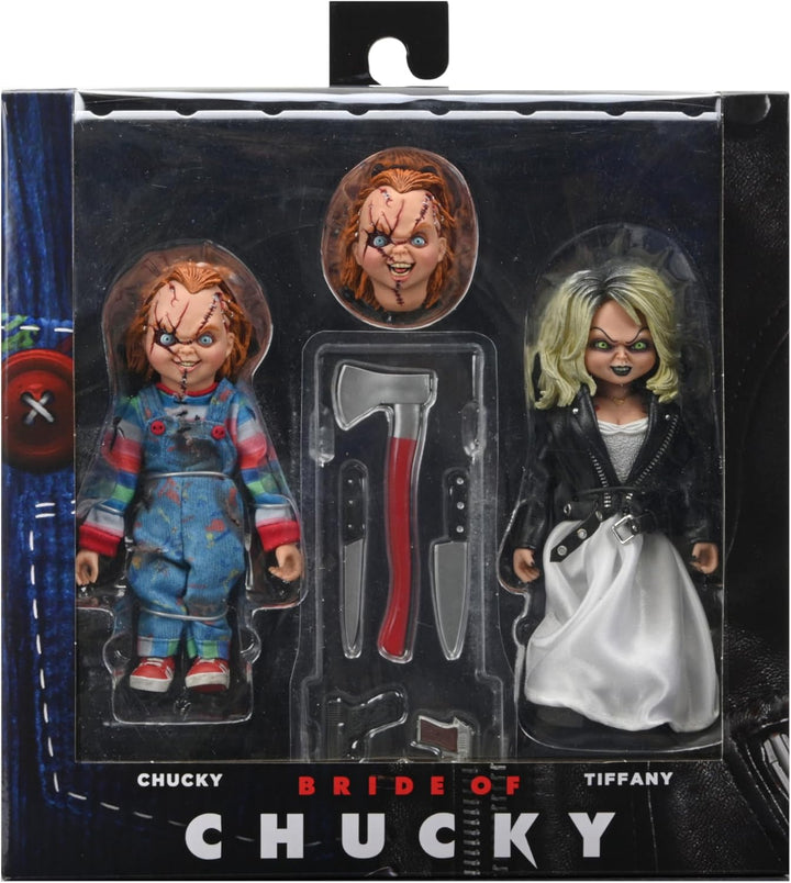 Chucky - Clothed Chucky & Tiffany - Figurined articulée 14cm