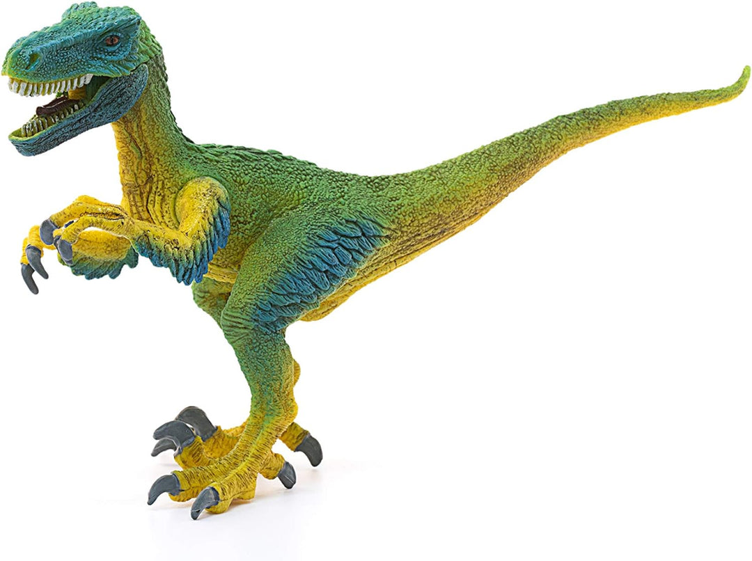 SCHLEICH 14581 Brachiosaurus, für Kinder ab 5-12 Jahren, Dinosaurs - Spielfigur & 14585 Velociraptor