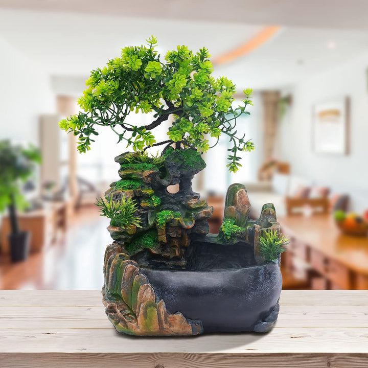 Ornament Wasserfall Wasserfall Büro Home Office Display Kreative Harz Hängende Geschenk Öffnen Dekor