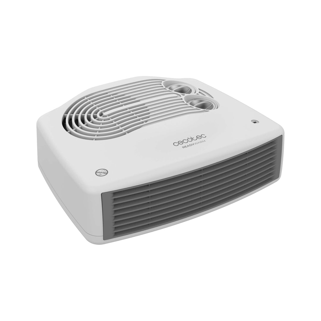 Cecotec Elektrischer Heizlüfter – Thermoventilator – ReadyWarm 3000 Horizon White. 3000 W, 2 Leistun