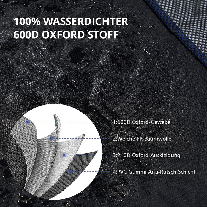 Heatail Hundedecke Auto rückbank,Wasserabweisende Hundedecke für Auto,Rücksitzhundesitz Auto rückban