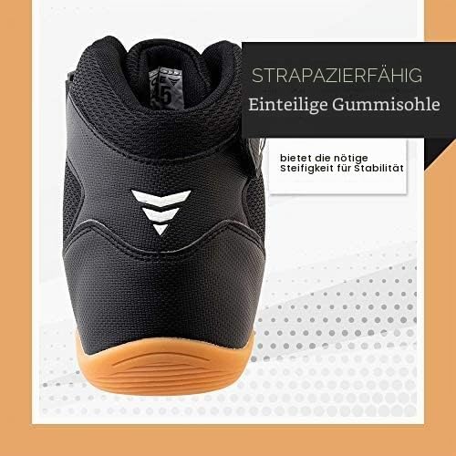 CORE Ringerschuhe für Herren, Damen und Kinder – rutschfeste Kampfsportschuhe – Robuste Trainingssch