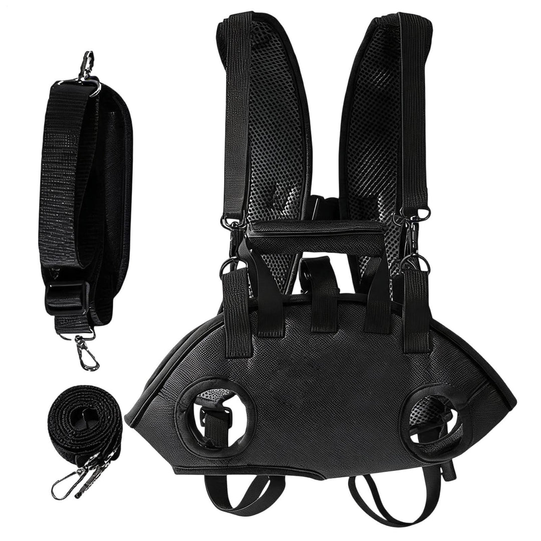 Der Hundetrage-Rucksack Verstellbarer Rucksack Inklusive 1,5 M Zugleine | Transporttasche Für Outdoo