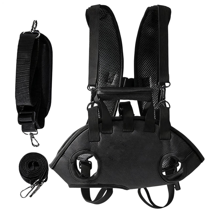 Der Hundetrage-Rucksack Verstellbarer Rucksack Inklusive 1,5 M Zugleine | Transporttasche Für Outdoo