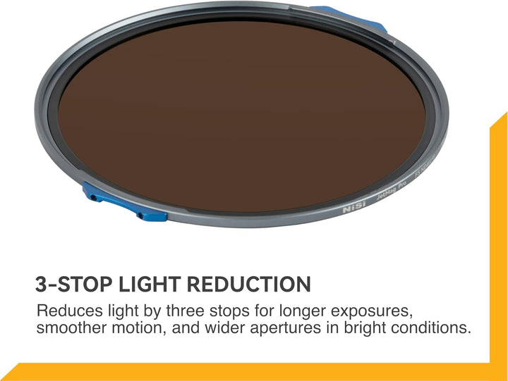 NiSi JetMag Pro MAXMAG FS ND8 (0,9/3-Stop) Magnetische ND-Filter für MAX MAG System (Verwendung nur