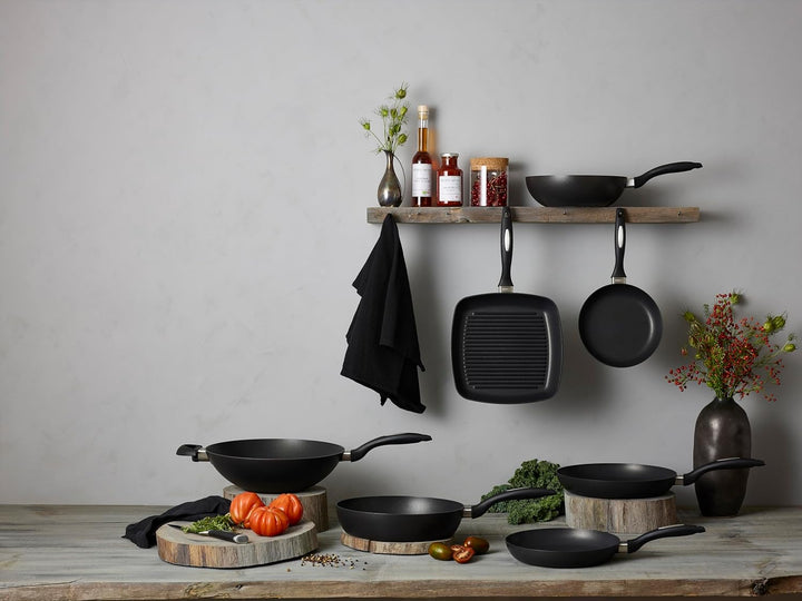 SCANPAN IQ Bratpfanne 20 cm | Multifunktionale Pfanne für alle Herdarten | Langlebige Stratanium Ant