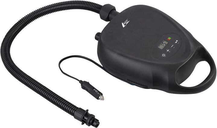 AGT SUP Pumpe: Elektrische Luftpumpe für SUP-Boards, 70 l/Min., 12 V, 1,38 bar/20 psi (Kompressor, 1